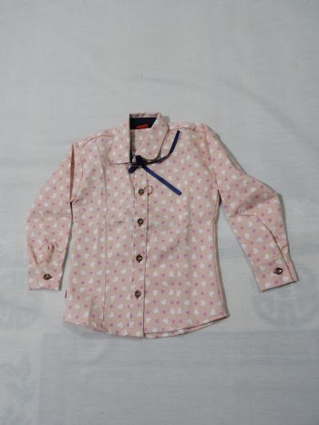 Blusa Rosa Corazones